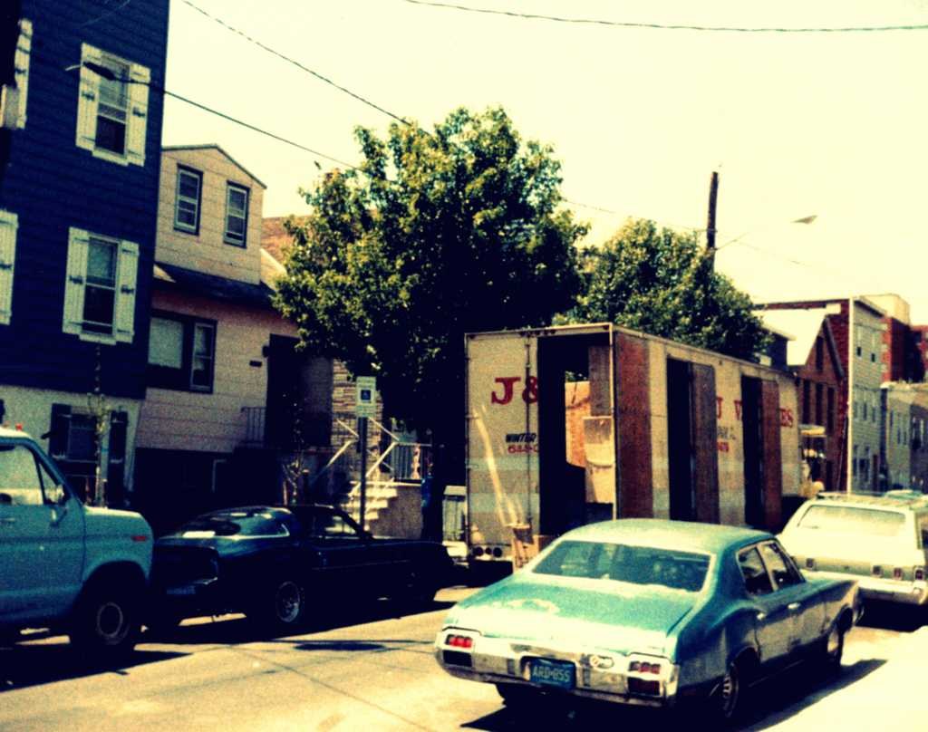 J&J Metro truck at a home