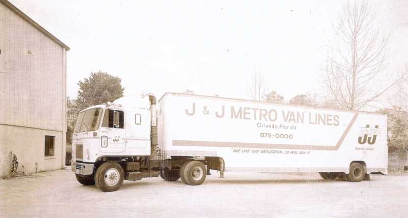 J&J Metro moving truck